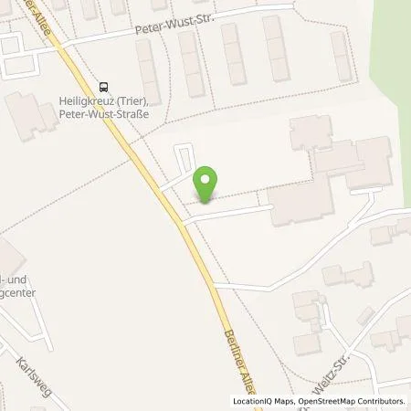 Standortübersicht der Tankstelle SWT Anstalt des öffentlichen Rechts der Stadt Trier in 54295 Trier
