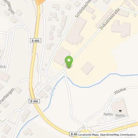 Standortübersicht der Tankstelle Stark Energy GmbH in 73347 Mühlhausen im Täle