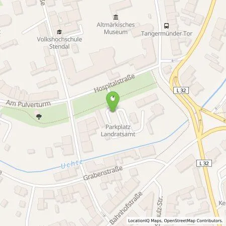 Standortübersicht der Tankstelle Stadtwerke Stendal GmbH in 39576 Stendal