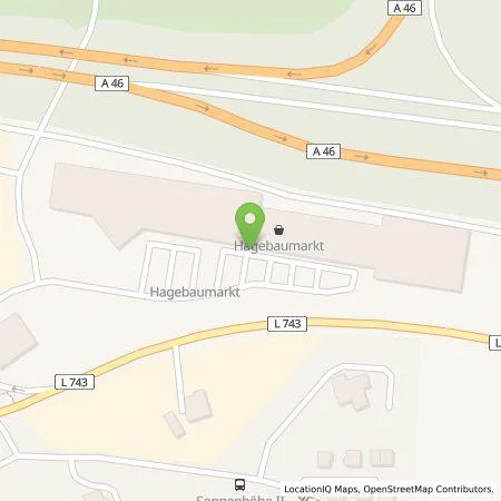 Standortübersicht der Tankstelle Stadtwerke Iserlohn GmbH in 58636 Iserlohn