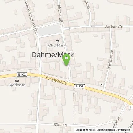 Standortübersicht der Tankstelle Stadt- und Überlandwerke GmbH Luckau-Lübbenau in 15936 Dahme /Mark