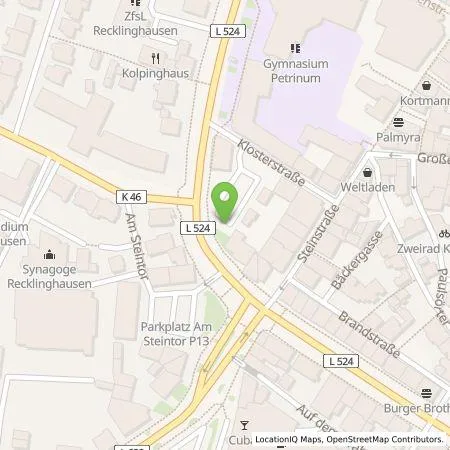 Standortübersicht der Tankstelle Alte Feuerwache Recklinghausen GmbH & Co. KG in 45657 Recklinghausen