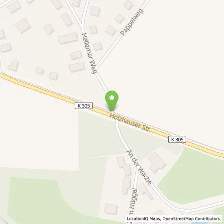 Standortübersicht der Tankstelle Stadtwerke Lengerich GmbH in 49205 Hasbergen