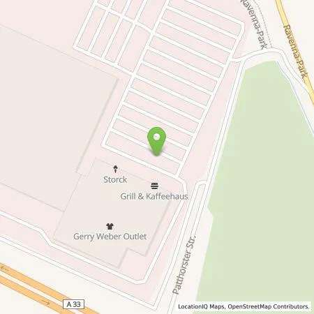 Standortübersicht der Tankstelle BRE Invest GmbH & Co. KG in 33790 Halle (Westf.)