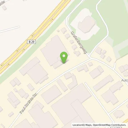 Standortübersicht der Tankstelle EnBW Ostwürttemberg DonauRies AG in 73614 Schorndorf