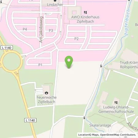 Standortübersicht der Tankstelle EnBW Ostwürttemberg DonauRies AG in 71364 Winnenden