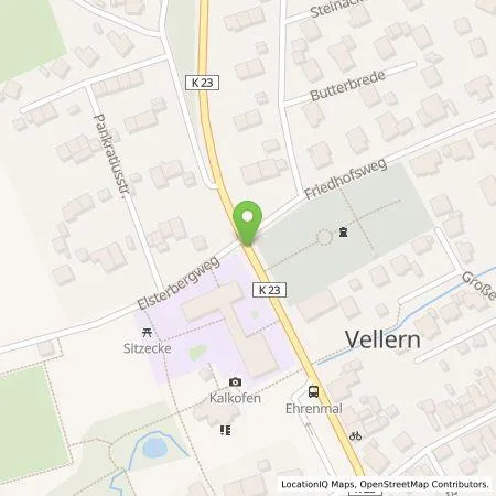 Standortübersicht der Tankstelle Servicewerke Westfalen GmbH & Co. KG in 59269 Beckum