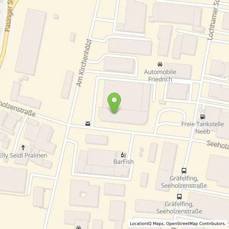Standortübersicht der Tankstelle Richter+Frenzel GmbH + Co. KG in 82166 Gräfelfing