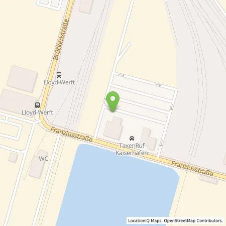 Standortübersicht der Tankstelle EUROGATE Technical Services GmbH in 27568 Bremerhaven