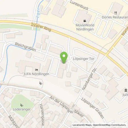 Standortübersicht der Tankstelle energie schwaben gmbh in 86720 Nördlingen