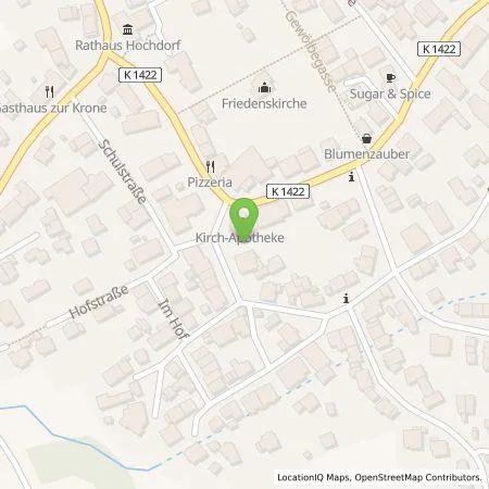 Standortübersicht der Tankstelle BASTIZI Photovoltaik und Energieeeffizienz in 73269 Hochdorf