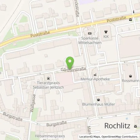 Standortübersicht der Tankstelle Ladefix Wolfram Cüppers Einzelunternehmen in 09306 Rochlitz