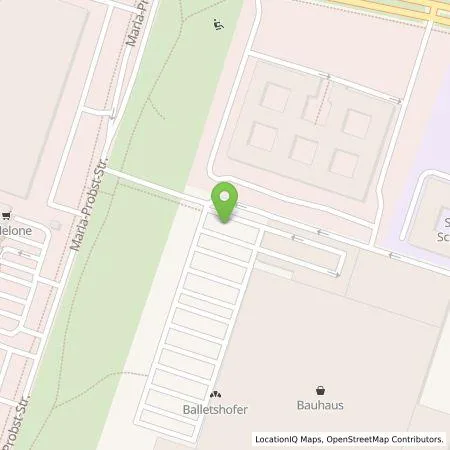 Standortübersicht der Tankstelle EnBW mobility+ AG und Co.KG in 80939 München