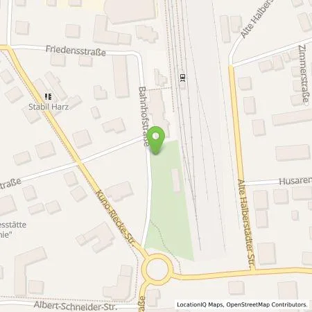 Standortübersicht der Tankstelle Stadtwerke Blankenburg GmbH in 38889 Blankenburg (Harz)