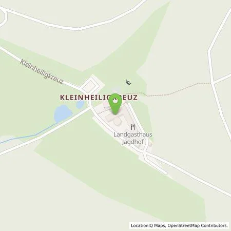 Standortübersicht der Tankstelle Jagdhof Kleinheiligkreuz in 36137 Großenlüder