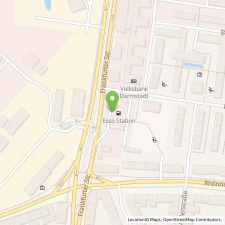 Standortübersicht der Tankstelle Jolt Energy GmbH in 64293 DARMSTADT