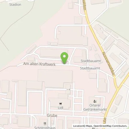 Standortübersicht der Tankstelle Kommunalunternehmen Stadtwerke Penzberg in 82377 Penzberg