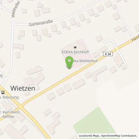 Standortübersicht der Tankstelle EDEKA-MIHA Charge GmbH in 31613 Wietzen