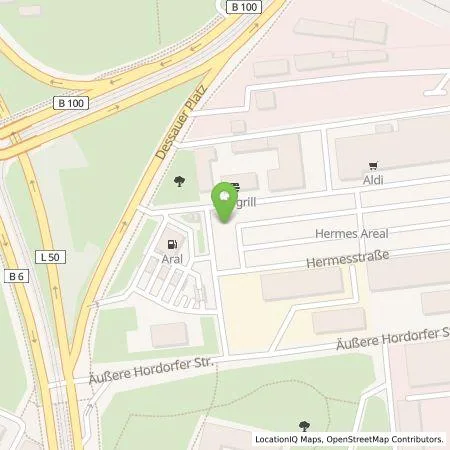 Standortübersicht der Tankstelle EDEKA-MIHA Charge GmbH in 06114 Halle (Saale)