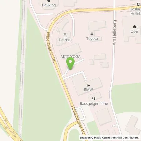 Standortübersicht der Tankstelle Block am Ring GmbH & Co. KG in 38644 Goslar