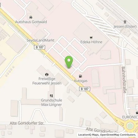Standortübersicht der Tankstelle EDEKA-MIHA Charge GmbH in 06917 Jessen (Elster)