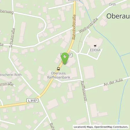 Standortübersicht der Tankstelle VR-Bankverein Bad Hersfeld-Rotenburg eG vertreten durch VR-Immobilien & Service GmbH in 36280 Oberaula