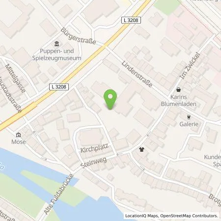 Standortübersicht der Tankstelle VR-Bankverein Bad Hersfeld-Rotenburg eG vertreten durch VR-Immobilien & Service GmbH in 36199 Rotenburg a. d. Fulda