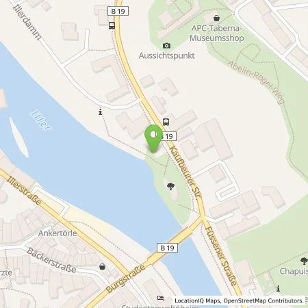 Standortübersicht der Tankstelle Allgäuer Überlandwerk GmbH in 87437 Kempten (Allgäu)