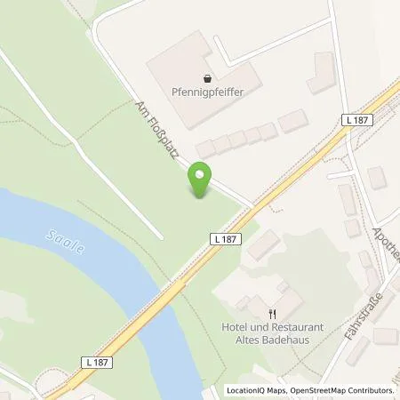 Standortübersicht der Tankstelle Fernwärme-Energiewerke Bad Dürrenberg GmbH in 06231 Bad Dürrenberg