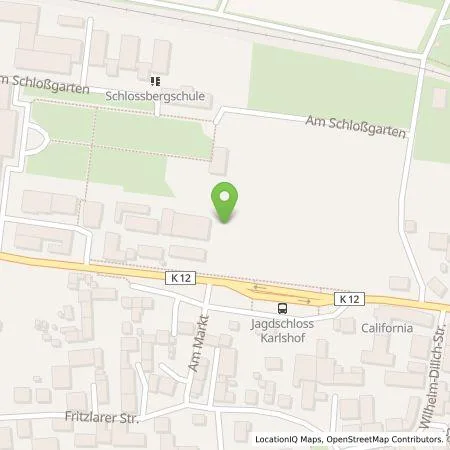 Standortübersicht der Tankstelle Philipp Klapsing in 34590 Wabern