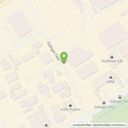 Standortübersicht der Tankstelle Stadtwerke Witten Energielösungen GmbH in 58454 Witten