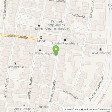 Standortübersicht der Tankstelle Pytron Elektro GmbH & Co KG in 32676 Lügde