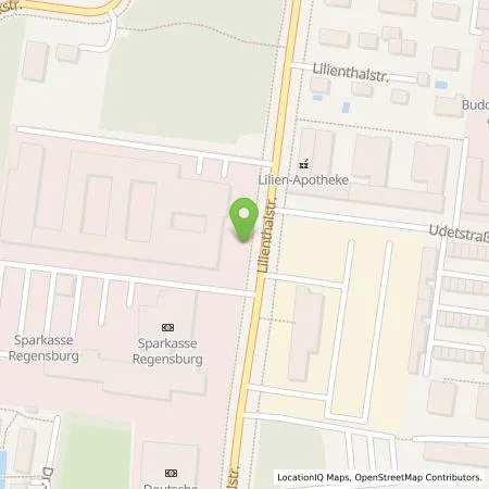 Standortübersicht der Tankstelle Energielösung GmbH in 93049 Regensburg