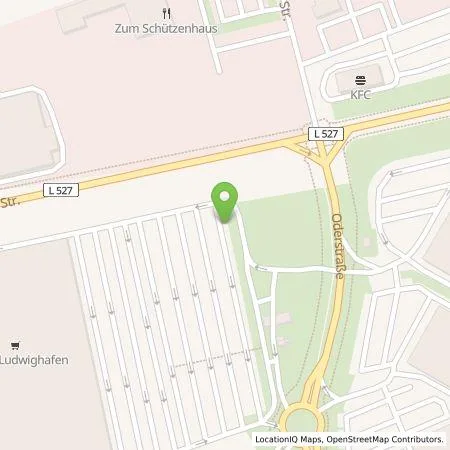 Standortübersicht der Tankstelle Allego GmbH in 67071 Ludwigshafen am Rhein