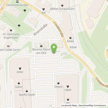 Standortübersicht der Tankstelle Allego GmbH in 34134 Kassel