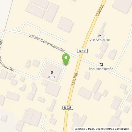 Standortübersicht der Tankstelle Allego GmbH in 45711 Datteln