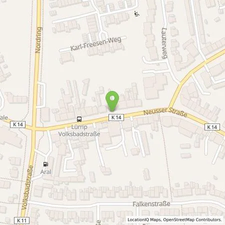 Standortübersicht der Tankstelle HOCHTIEF Ladepartner GmbH in 41065 Mönchengladbach