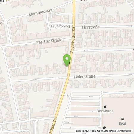 Standortübersicht der Tankstelle HOCHTIEF Ladepartner GmbH in 41065 Mönchengladbach