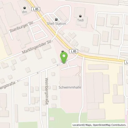 Standortübersicht der Tankstelle Stadtwerke Wernigerode GmbH in 38855 Wernigerode