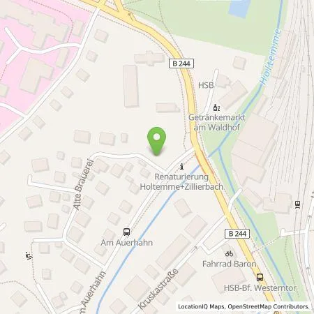 Standortübersicht der Tankstelle Stadtwerke Wernigerode GmbH in 38855 Wernigerode