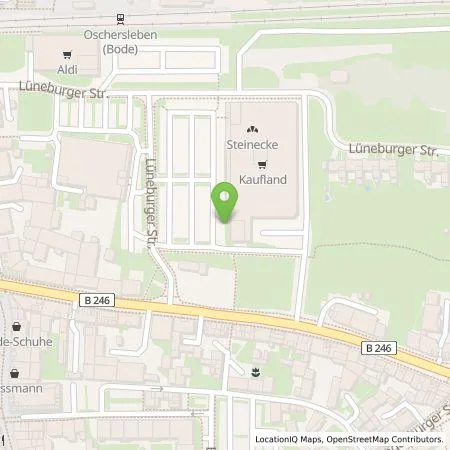 Standortübersicht der Tankstelle Kaufland Dienstleistung GmbH & Co. KG in 39387 Oschersleben (Bode)