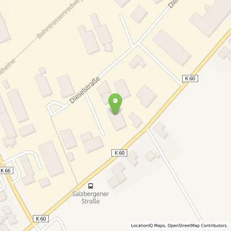 Standortübersicht der Tankstelle GIGAENERGIE AG in 48485 Neuenkirchen