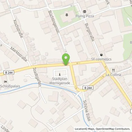 Standortübersicht der Tankstelle Stadtwerke Wernigerode GmbH in 38855 Wernigerode