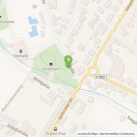 Standortübersicht der Tankstelle Midorion  GmbH & Co. KG in 76676 Graben-Neudorf