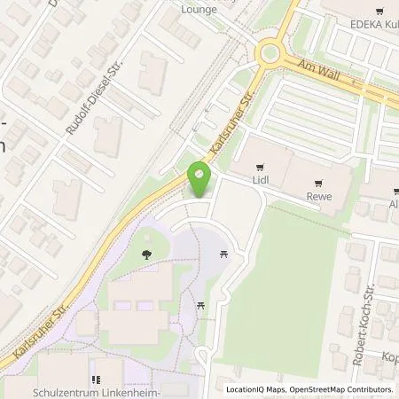 Standortübersicht der Tankstelle Midorion  GmbH & Co. KG in 76351 Linkenheim-Hochstetten