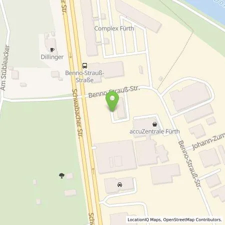 Standortübersicht der Tankstelle HomE of Mobility GmbH in 90763 Fürth