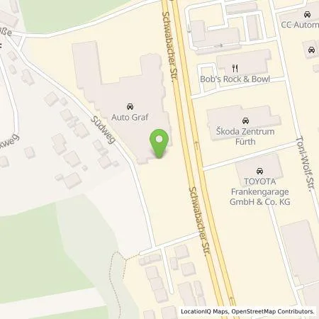 Standortübersicht der Tankstelle HomE of Mobility GmbH in 90763 Fürth