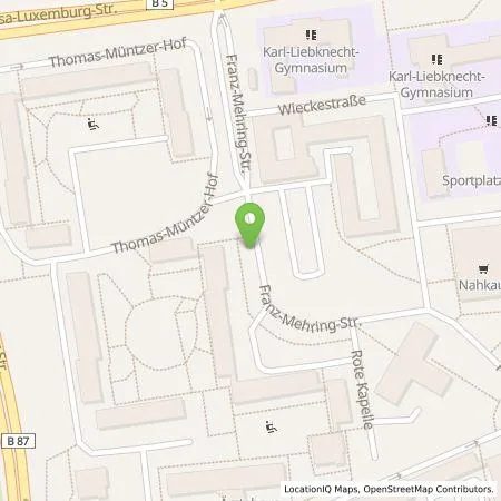 Standortübersicht der Tankstelle Elektro Jahn GmbH & Co.KG in 15230 Frankfurt (Oder)