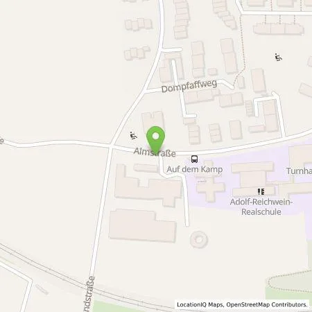 Standortübersicht der Tankstelle Stadtwerke Witten Energielösungen GmbH in 58455 Witten