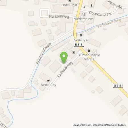 Standortübersicht der Tankstelle Elektrizitätswerk Tegernsee Vertriebs- und Service-KG in 83707 Bad Wiessee